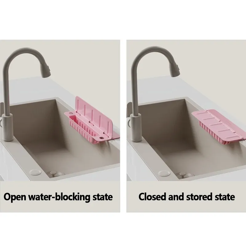 Protection anti-éclaboussures en silicone pour évier de cuisine 6