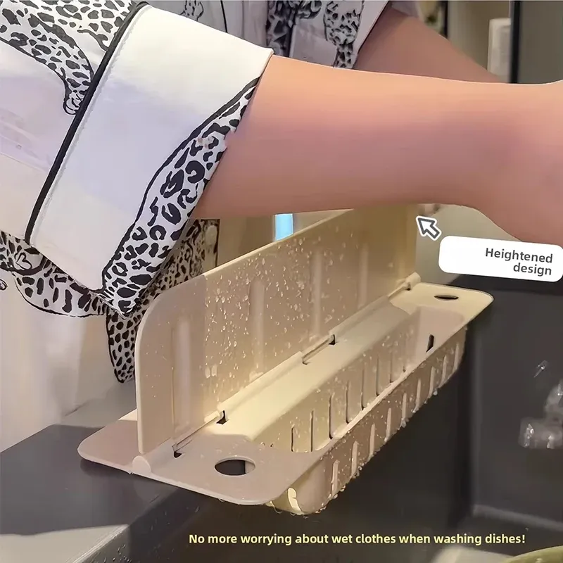Support d'éponge et égouttoir en silicone