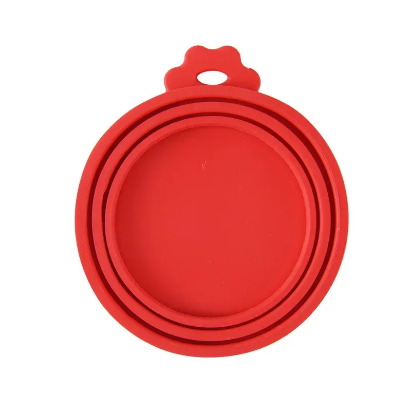 Couvercle en silicone réutilisable pour boîte de conserve, conservation des aliments pour chiots, chiens et chats 11