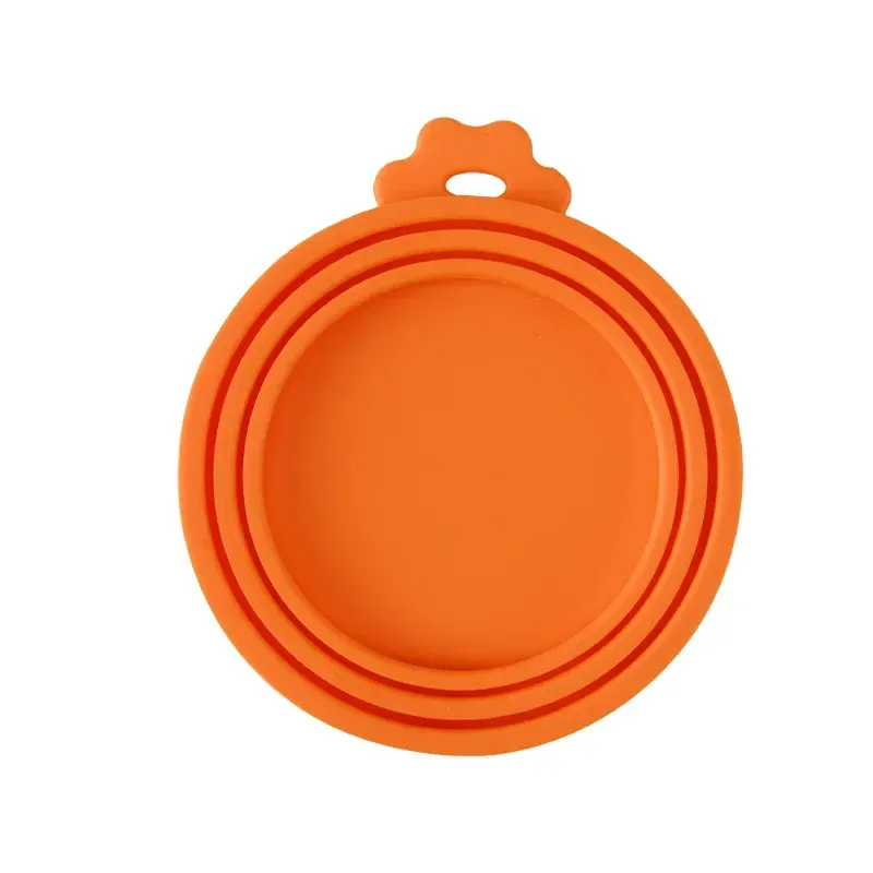 Couvercle en silicone réutilisable pour boîte de conserve, conservation des aliments pour chiots, chiens et chats 9