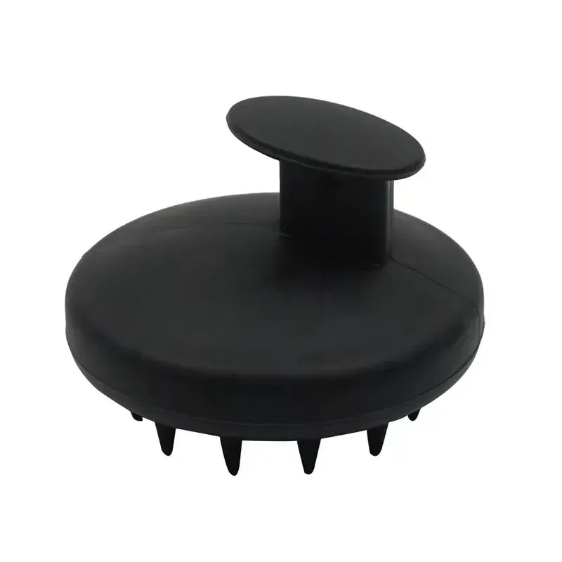 Brosse à shampoing massante pour cuir chevelu en silicone, poils souples, pour femmes et enfants 7