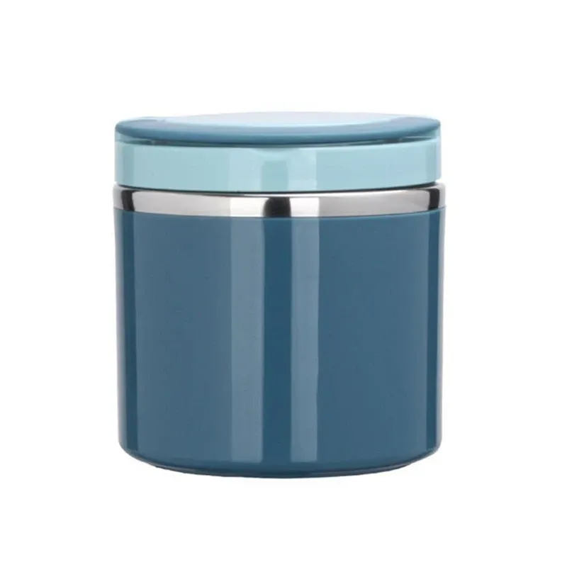 Thermos à soupe avec boîte à lunch isotherme en acier inoxydable, boîte bento pour aliments chauds et froids avec poignée 7