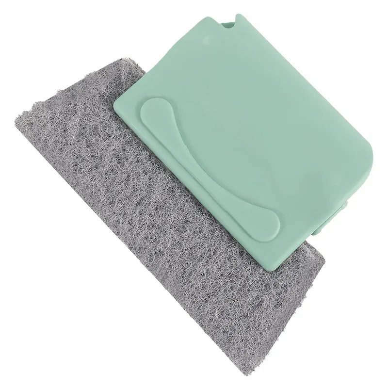 Brosse de nettoyage pour rainures de fenêtre, détail de l'ergonomie