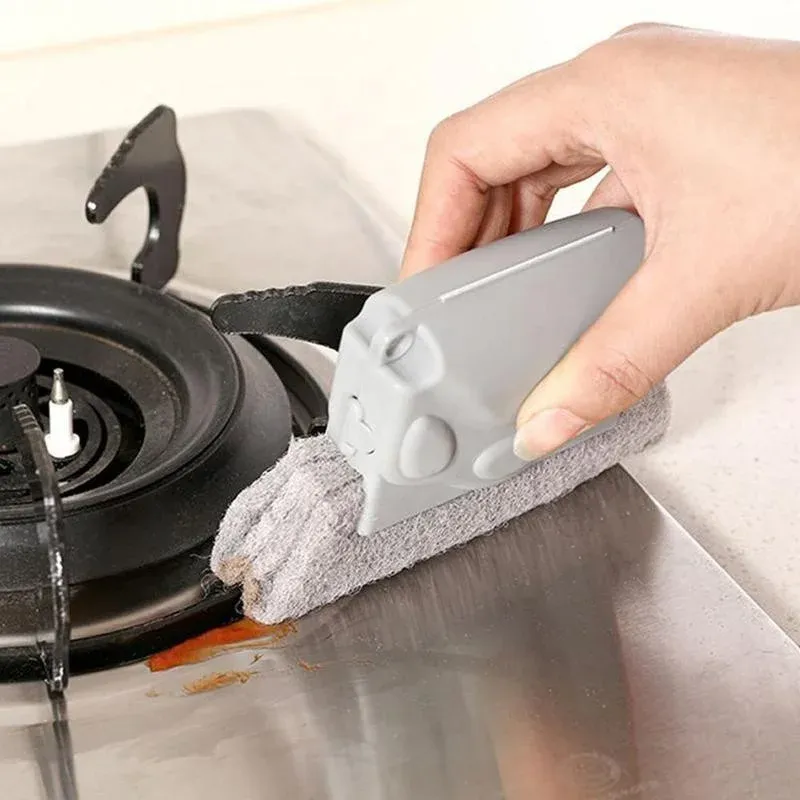 Brosse de nettoyage pour rainures de fenêtre, nettoyage d'un seuil