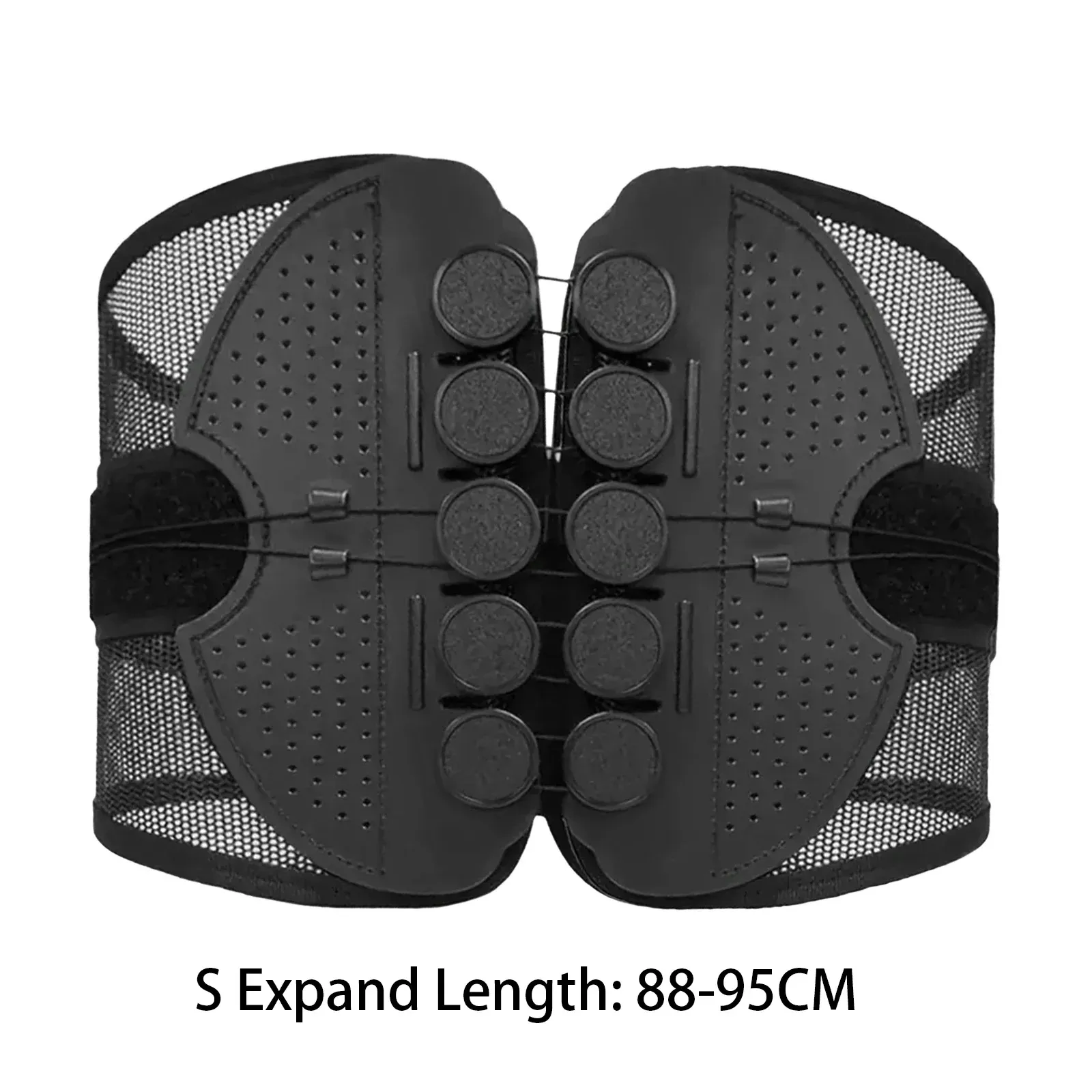 Correcteur de posture en maille respirante, support lombaire pour disque intervertébral, sangle de compression et protection du dos 10