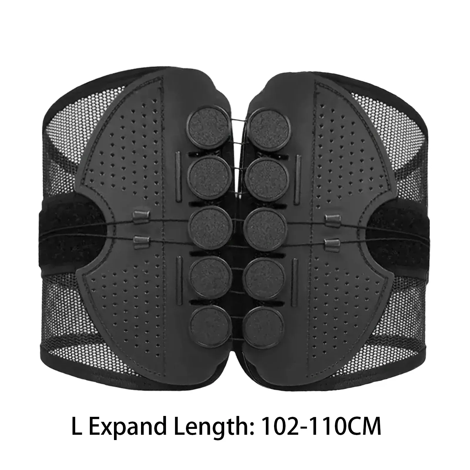 Correcteur de posture en maille respirante, support lombaire pour disque intervertébral, sangle de compression et protection du dos 8
