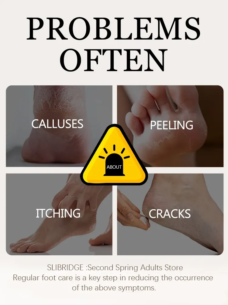 Râpe à pieds 2026, éliminateur de callosités, exfoliant pour pieds, outil de pédicure, élimine la peau sèche. Unisexe 2