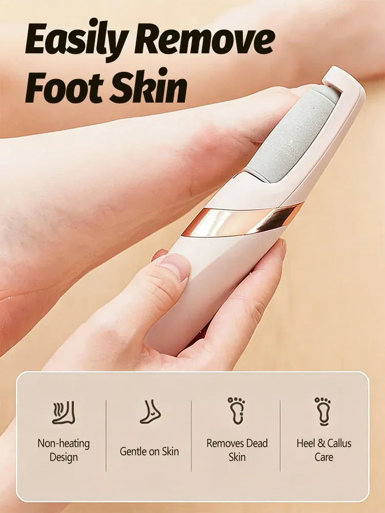 Râpe à pieds 2026, éliminateur de callosités, exfoliant pour pieds, outil de pédicure, élimine la peau sèche. Unisexe 5