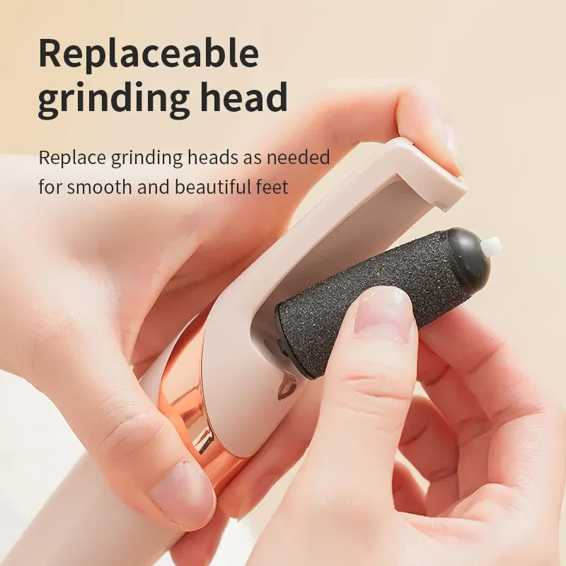 Lime électrique automatique pour pieds - Élimine les callosités et peaux mortes - Appareil de pédicure pour l'hygiène personnelle 4