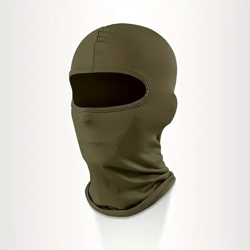 Cagoule de cyclisme en soie glacée anti-UV, respirante et coupe-vent, pour homme et femme 7