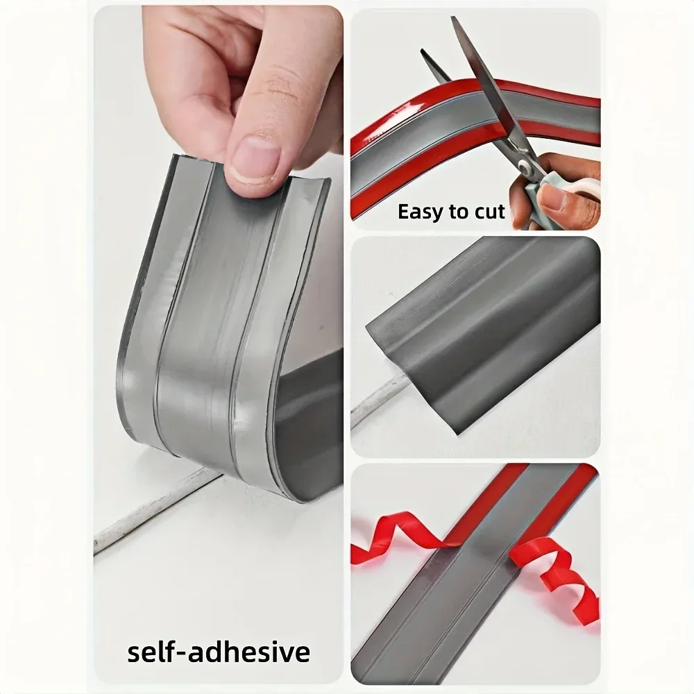 Gaine de protection pour câbles en PVC auto-adhésive, résistante à l'usure, pour une organisation flexible des fils au bureau 5