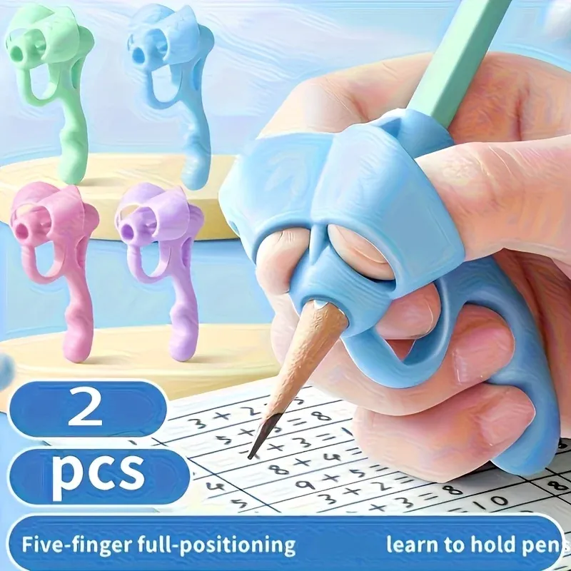 Correcteur de poignée de stylo en silicone, vue détaillée