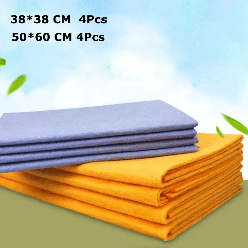 2/8/10 chiffons en microfibre ultra-absorbants réutilisables, lavette de nettoyage non tissée pour voiture, cuisine et salle de bain 3