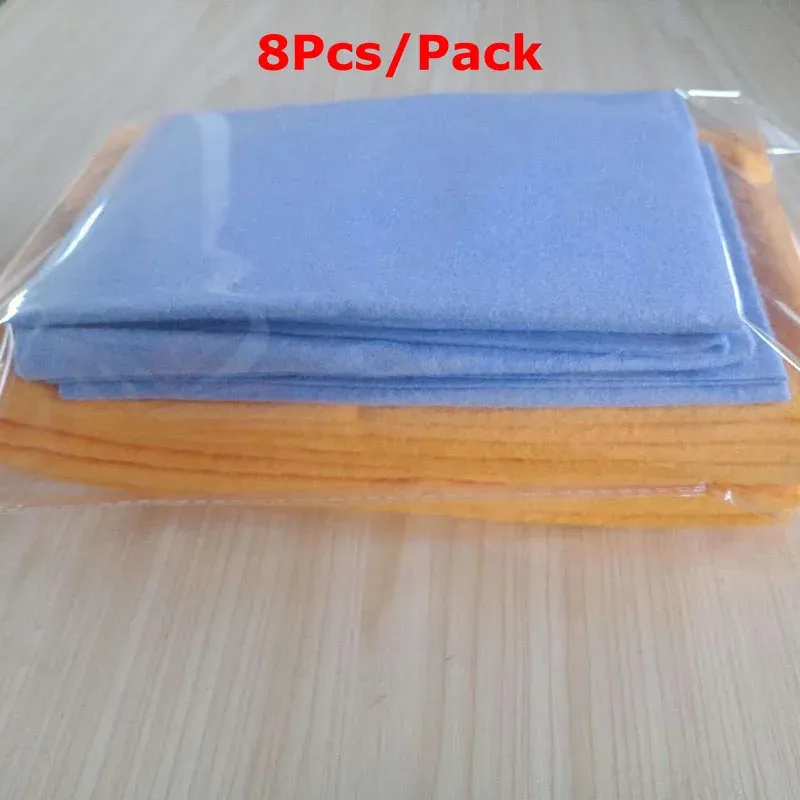 2/8/10 chiffons en microfibre ultra-absorbants réutilisables, lavette de nettoyage non tissée pour voiture, cuisine et salle de bain 8