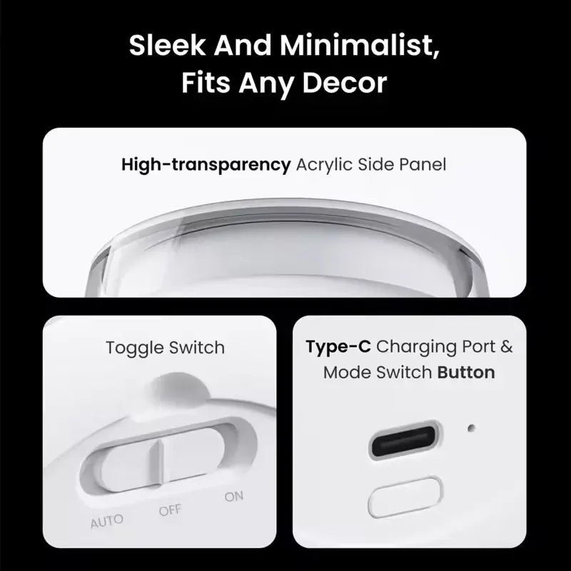 Yeelight – Veilleuse couleur à détection de mouvement, lumière d'ambiance RGB avec double capteur de mouvement et de luminosité, idéale pour couloirs et chevets de type C 6