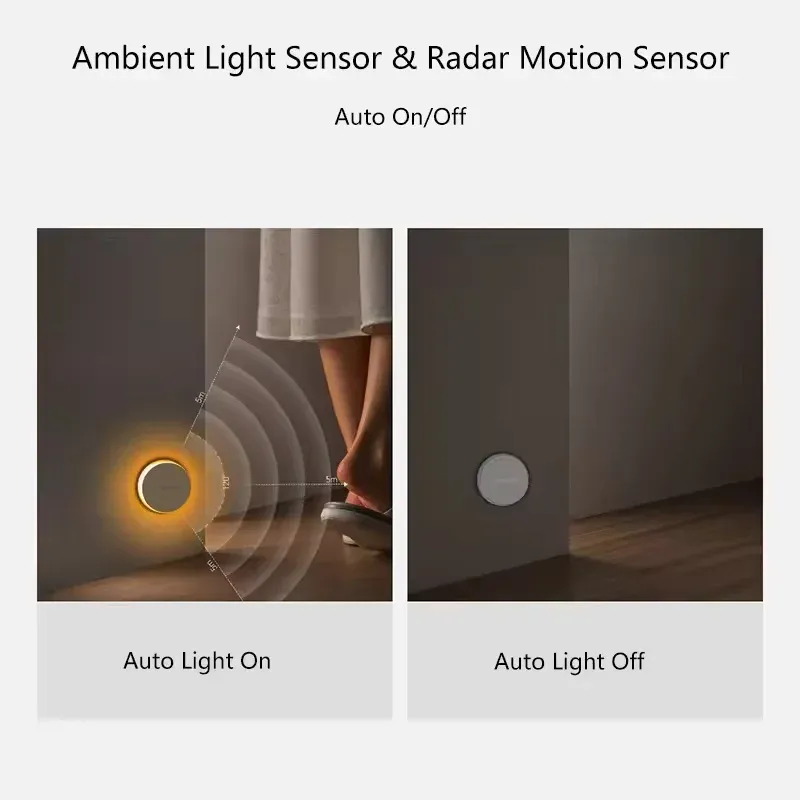Yeelight veilleuse, effets lumineux