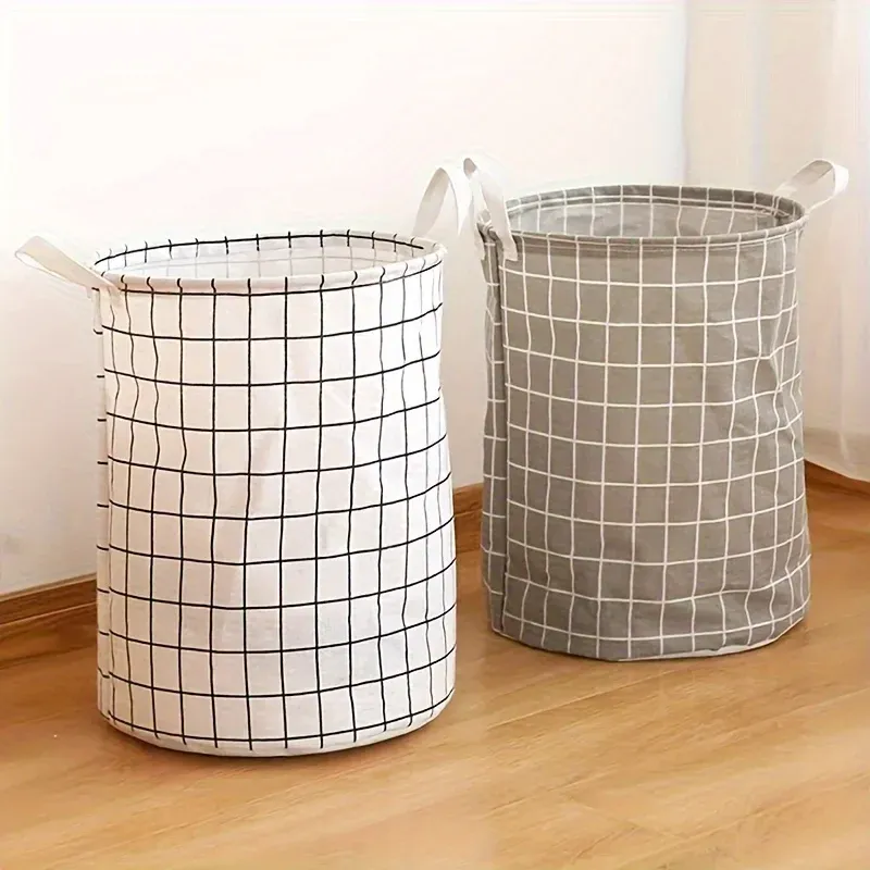 Panier à linge pliable et étanche avec seau de rangement pour jouets 4