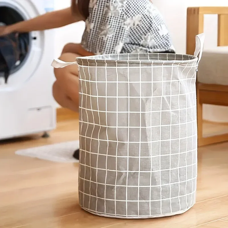 Panier à linge pliable et étanche avec seau de rangement pour jouets 5