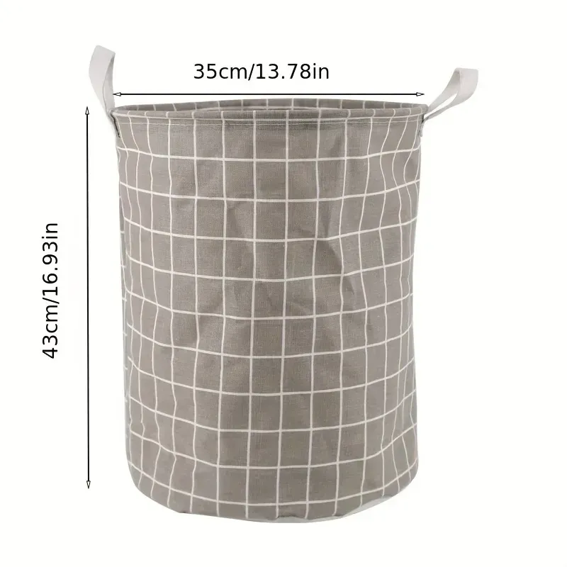 Panier à linge pliable et étanche avec seau de rangement pour jouets 10