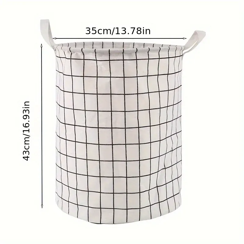 Panier à linge pliable et étanche avec seau de rangement pour jouets 8