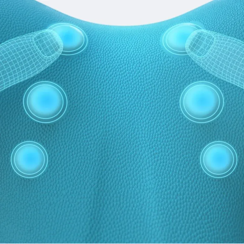 Oreiller de massage cervical, ambiance détente