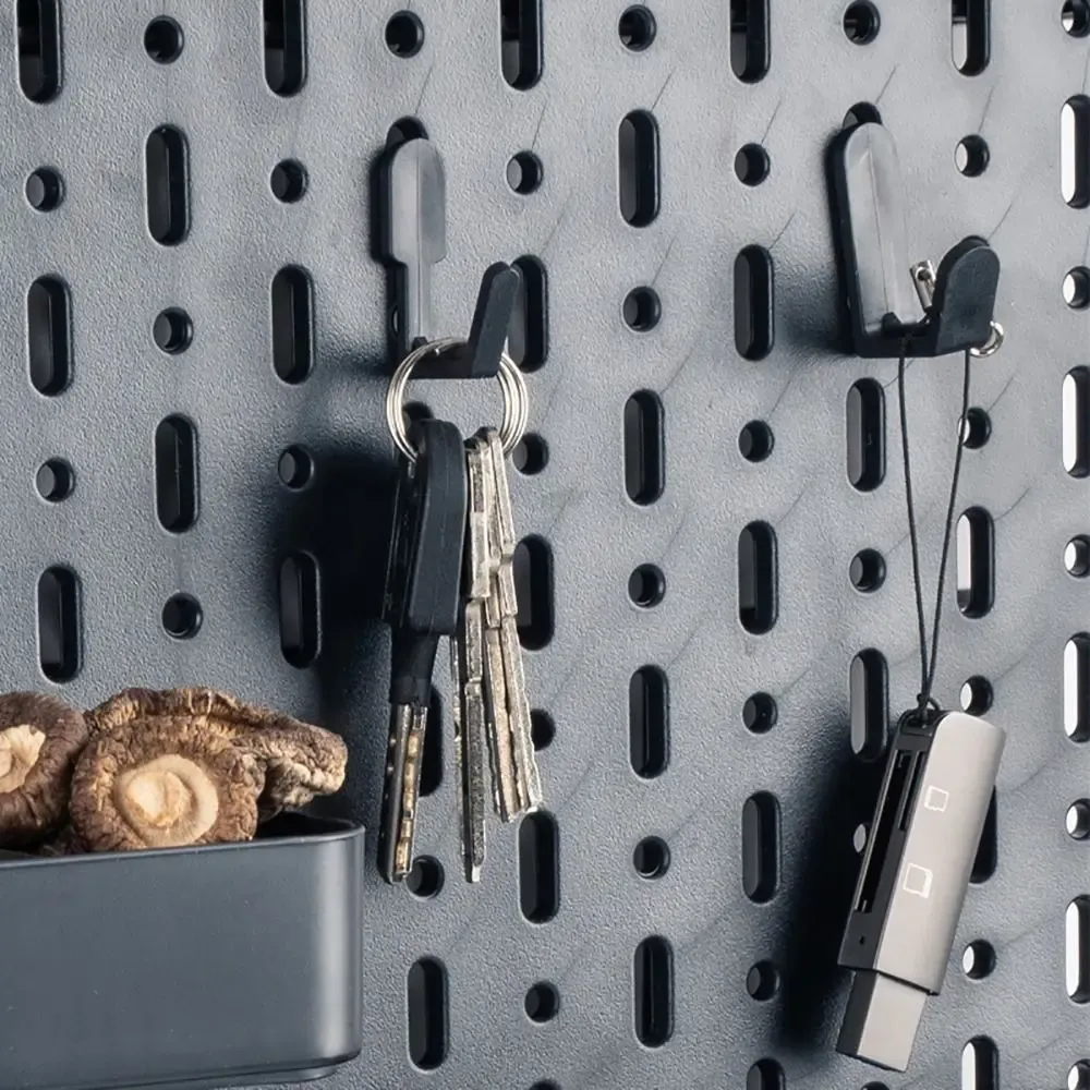 Accessoires de rangement pour panneau perforé
