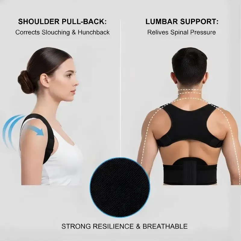Ceinture de soutien dorsal ajustable pour une meilleure posture 3