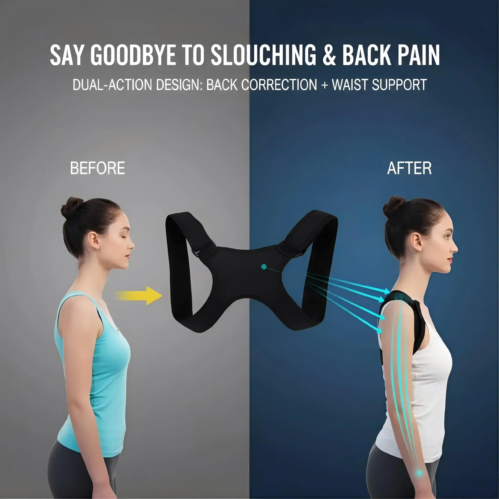 Ceinture de soutien dorsal ajustable pour une meilleure posture 5