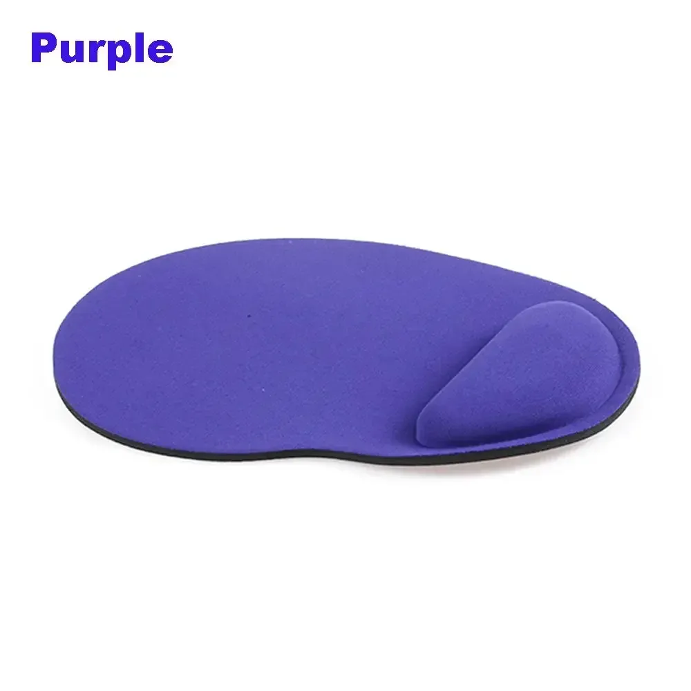Tapis de souris ergonomique avec repose-poignet, antidérapant, en polymère souple, pour PC et ordinateur portable 9