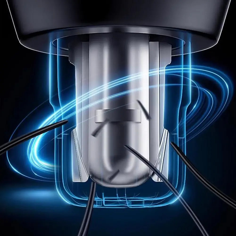 Tondeuse électrique 2 en 1 pour le nez, rechargeable, à tête lavable et portable 6