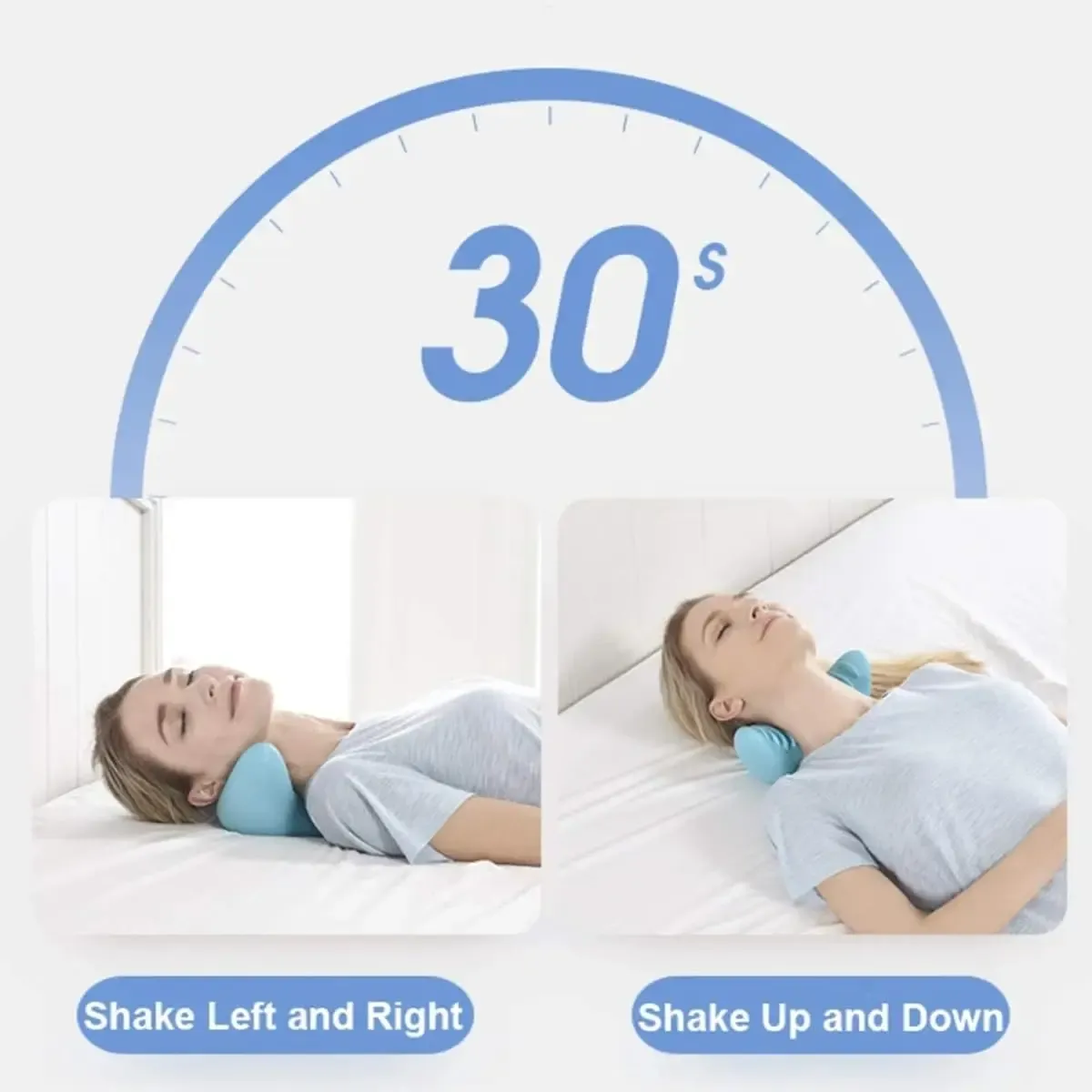 Relaxeur de cou et d'épaules, dispositif de traction cervicale, masseur d'acupression pour le cou, les épaules et le dos, oreiller de massage 4