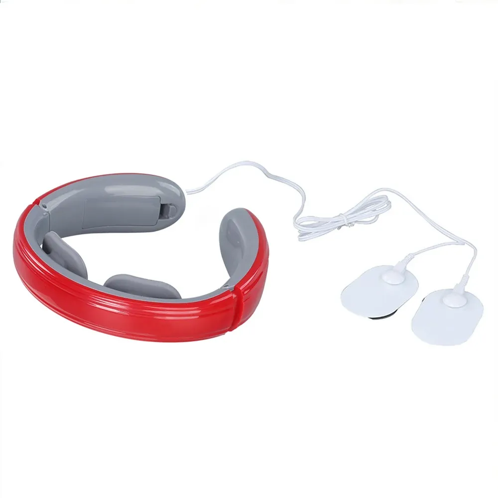 Masseur cervical électrique EMS à piles, 6 modes et 9 vitesses, pour la relaxation musculaire et le soulagement des tensions cervicales 7