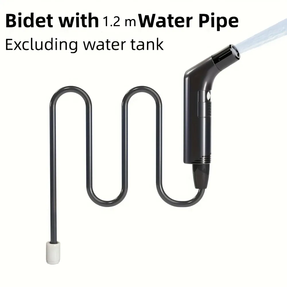 Pulvérisateur de bidet électrique portable avec 2 réglages de pression, rechargeable, avec réservoir d'eau, idéal pour les voyages 8