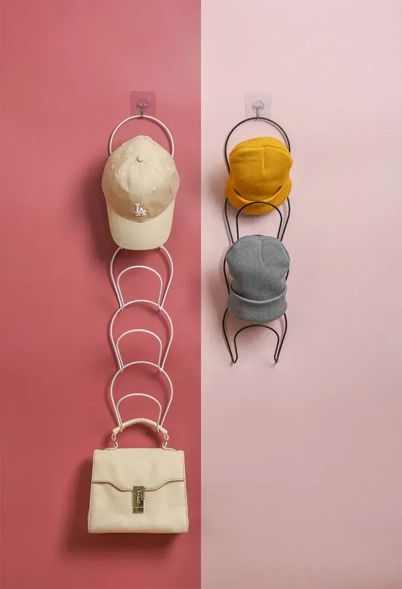 Détail du support de rangement pour placard