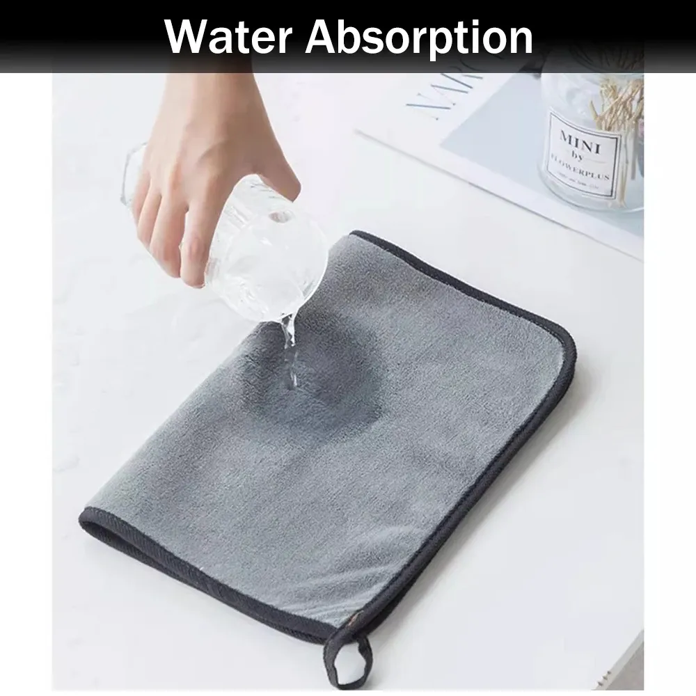 Serviette en microfibre super absorbante pour le lavage et le séchage de voiture 5