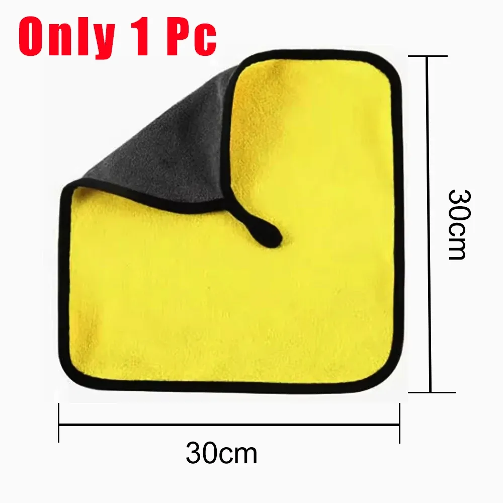 Serviette en microfibre super absorbante pour le lavage et le séchage de voiture 7