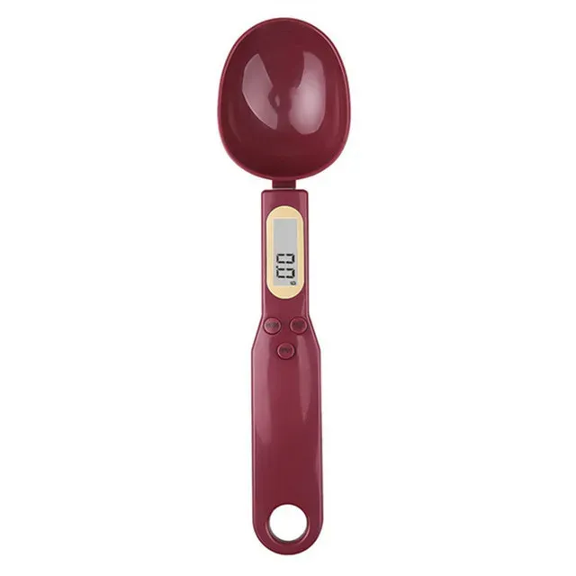 Cuillère doseuse numérique électronique 0,1–500 g, écran LCD, balance alimentaire pour cuisine, farine, lait, café et poudres 8