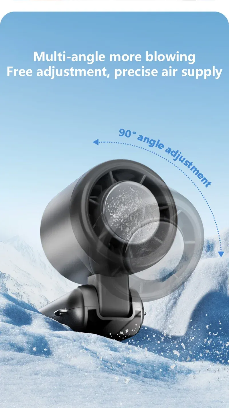 Ventilateur de bureau réglable
