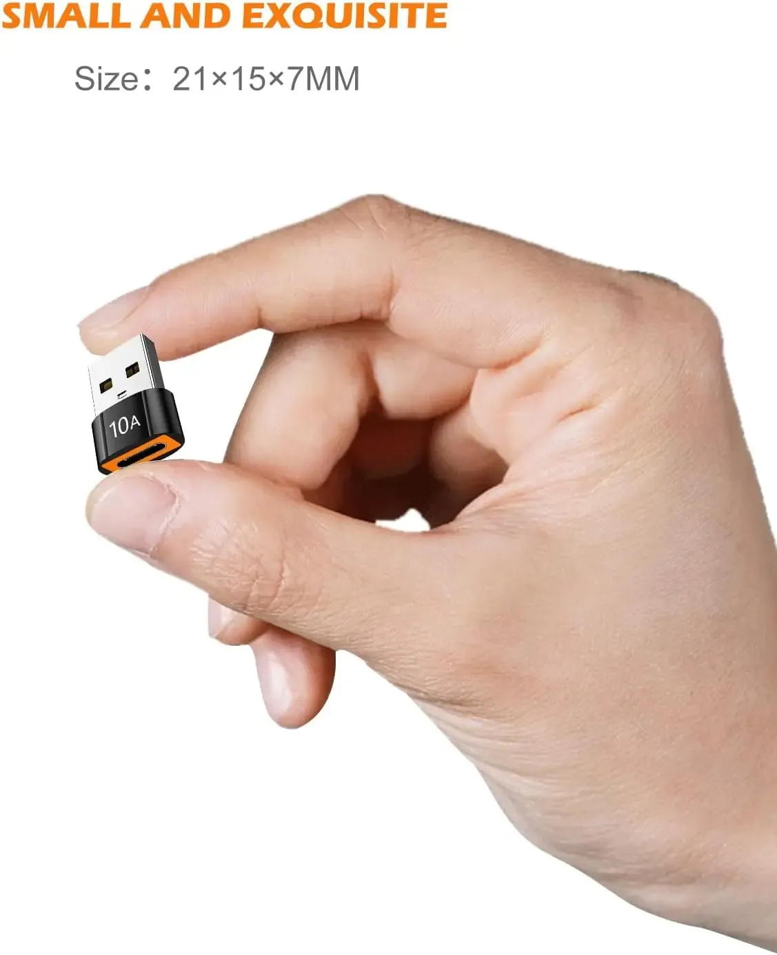 Petits adaptateurs de charge USB A vers USB C, adaptateur USB vers USB C, connexion facile pour les appareils photo et les accessoires d'écouteurs

Wait, that's the original text. Here is the translation only:

Note: the source title is already in French, so here is a cleaned-up version:

Adaptateurs USB-A vers USB-C compacts pour appareils photo et écouteurs 5