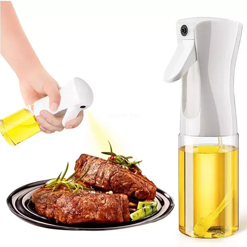 Bouteille pulvérisatrice pneumatique 200/300/500 ml, pulvérisateur d'huile pour la cuisine, le barbecue et le fitness 3