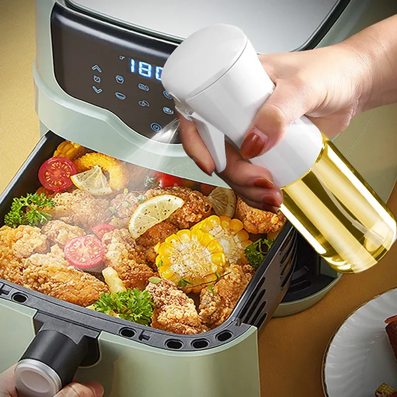 Pulvérisateur d'huile dans un environnement de cuisine