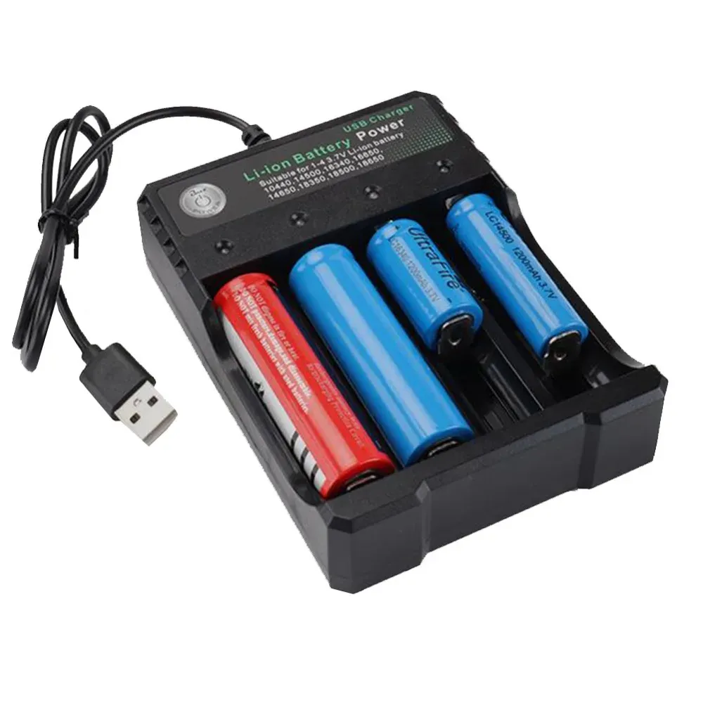 Chargeur USB en situation d'utilisation