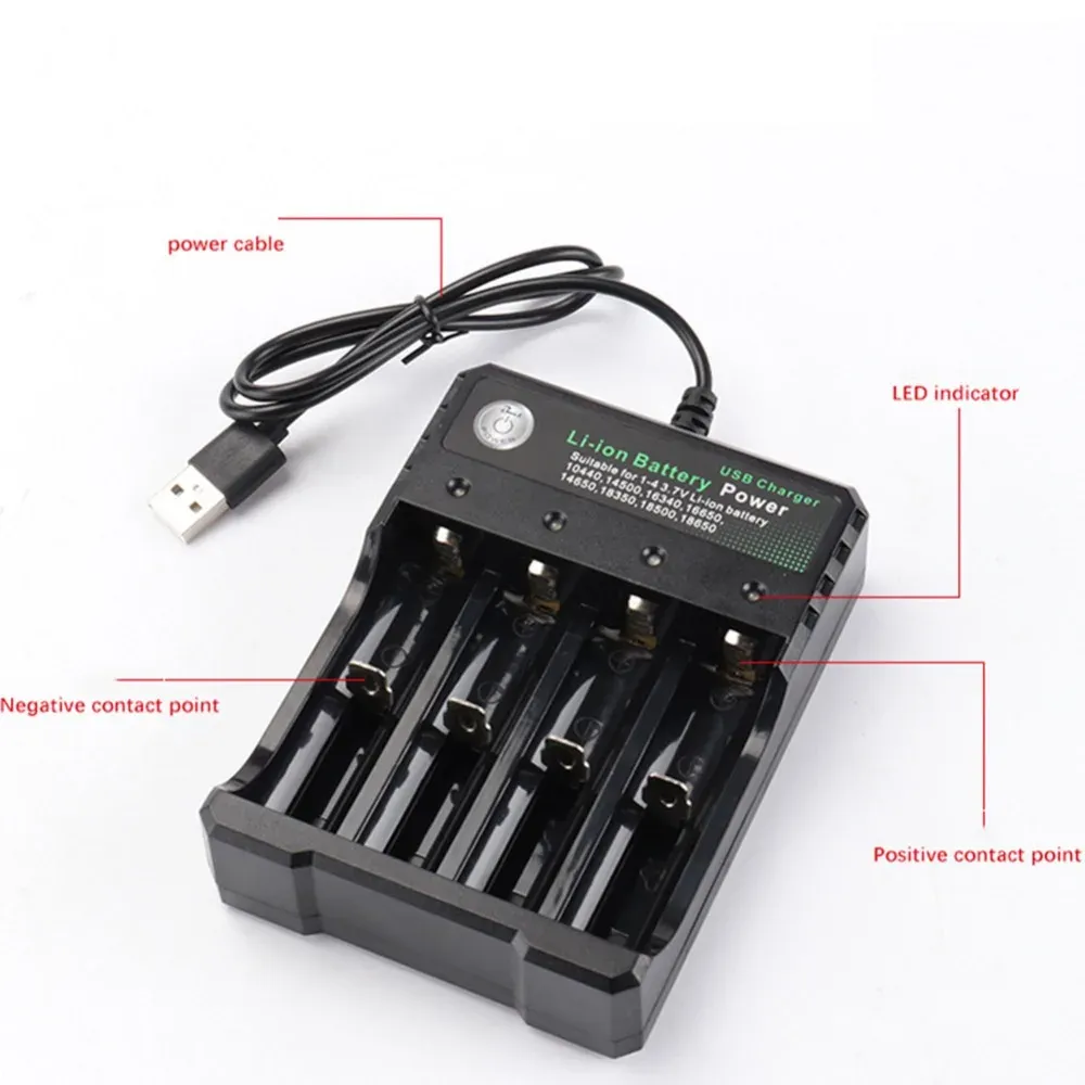 Chargeur USB, vue de profil
