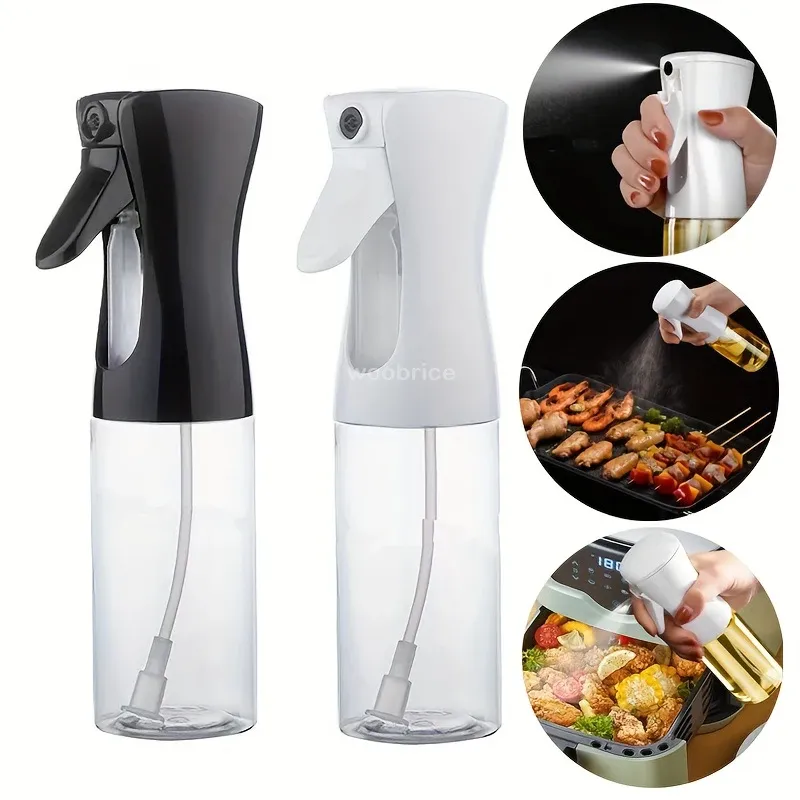 Pulvérisateur d'huile rechargeable pour cuisine, bouteille de pulvérisation pour une cuisson saine 3