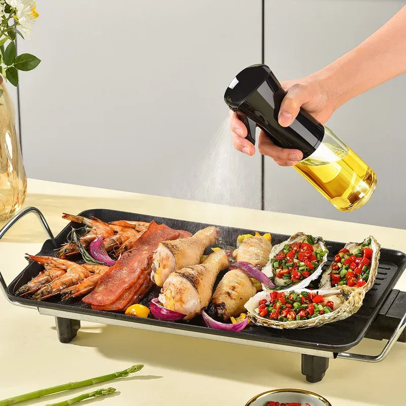 Vaporisateur d'huile pour cuisine, détail de la finition