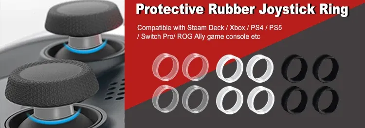 Anneaux de protection en silicone pour joysticks
