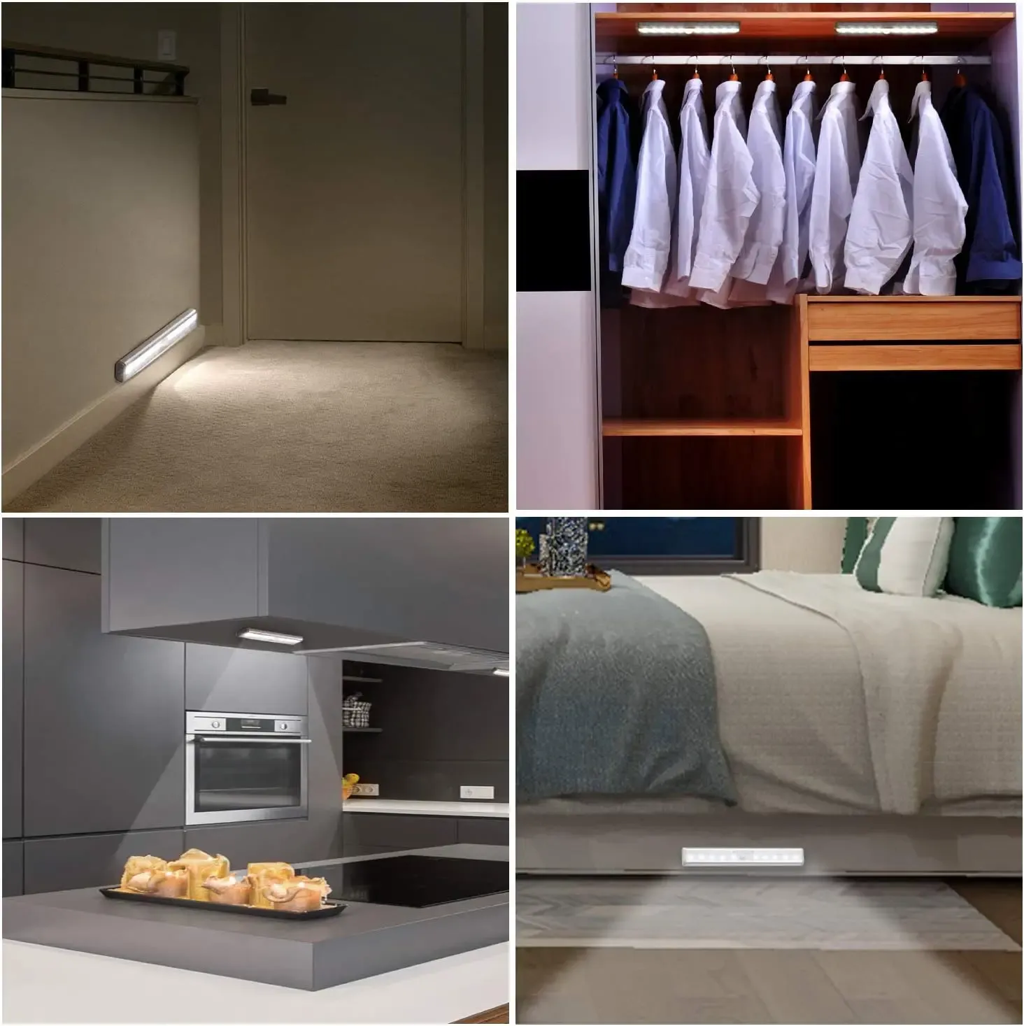 Éclairage LED discret pour armoire