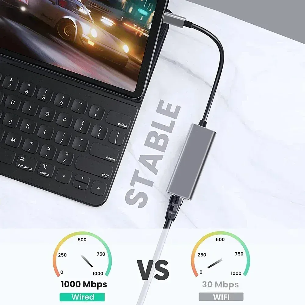 Adaptateur USB-C vers port LAN