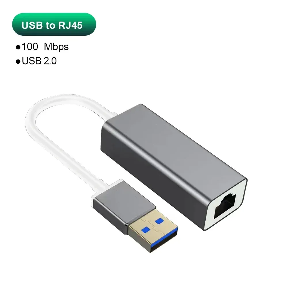 Adaptateur Ethernet USB-C 1000 Mbps RJ45 pour MacBook, PC Windows et Android 7