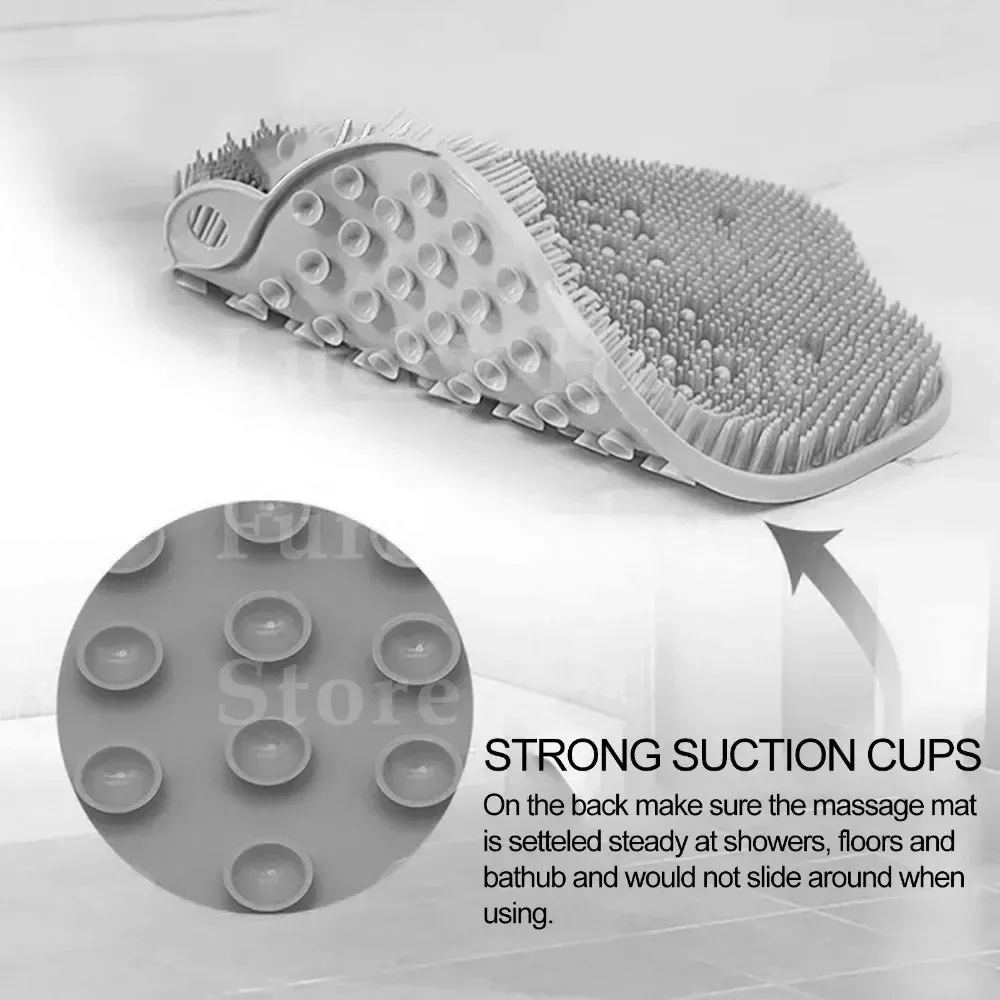 Éponge exfoliante en silicone pour les pieds, élimination des peaux mortes 5